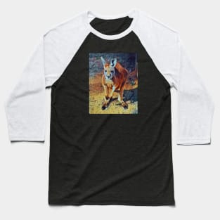 Australian joey kangaroo Baseball T-Shirt